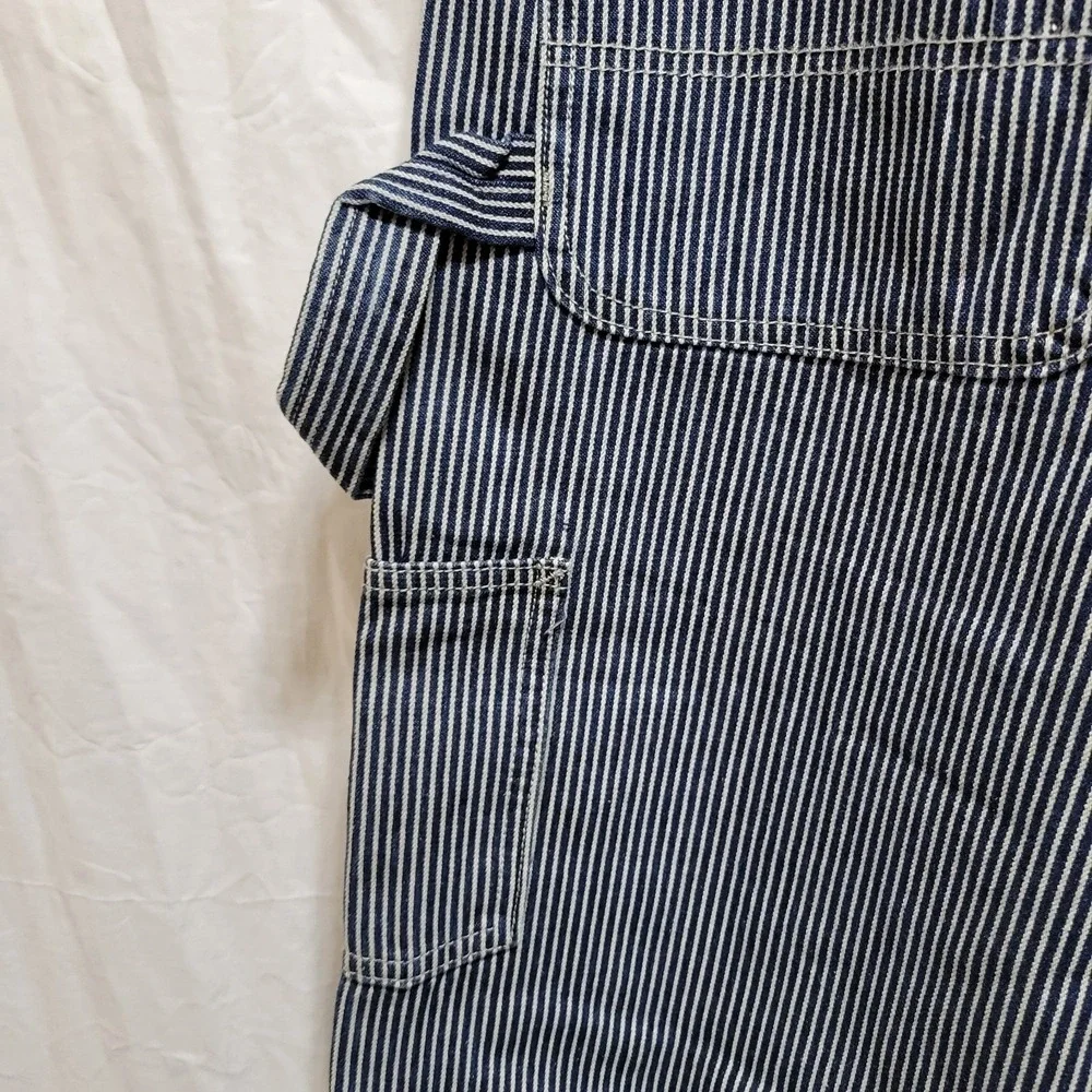 OXKNIT Store Railway Stripe Work Pants Carpenter Mens‎ Med Retro 60s 70s Style